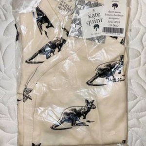 Kate Quinn Short Sleeve Kimono Bodysuit  (18-24m)